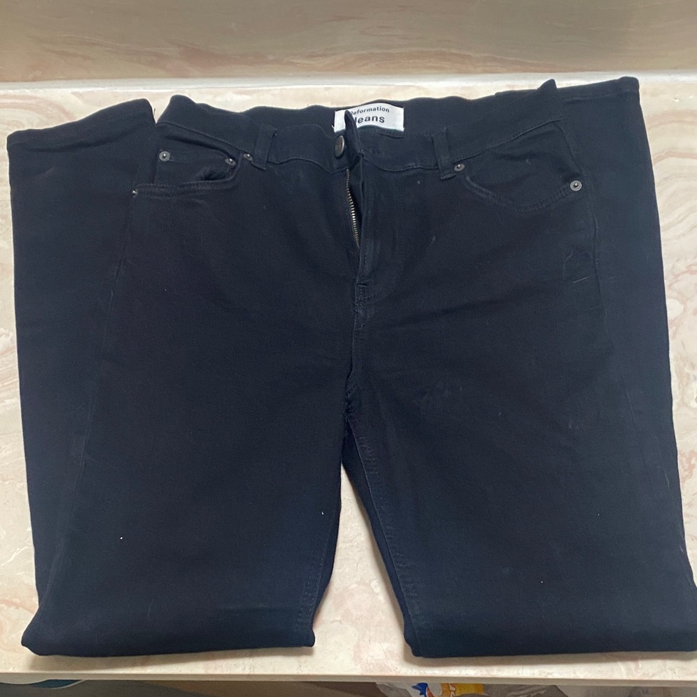 Reformation High Rise Skinny Pants